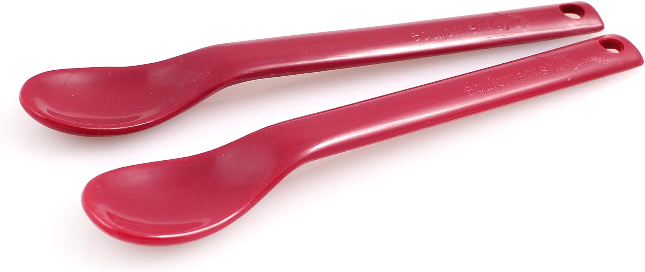 Small Maroon Spoons, 2pk