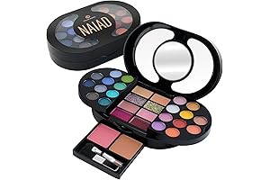 Makeup Kit for Girls 10-12, Travel Makeup Palette with Eyeshadows, Concealer, Glitter,...