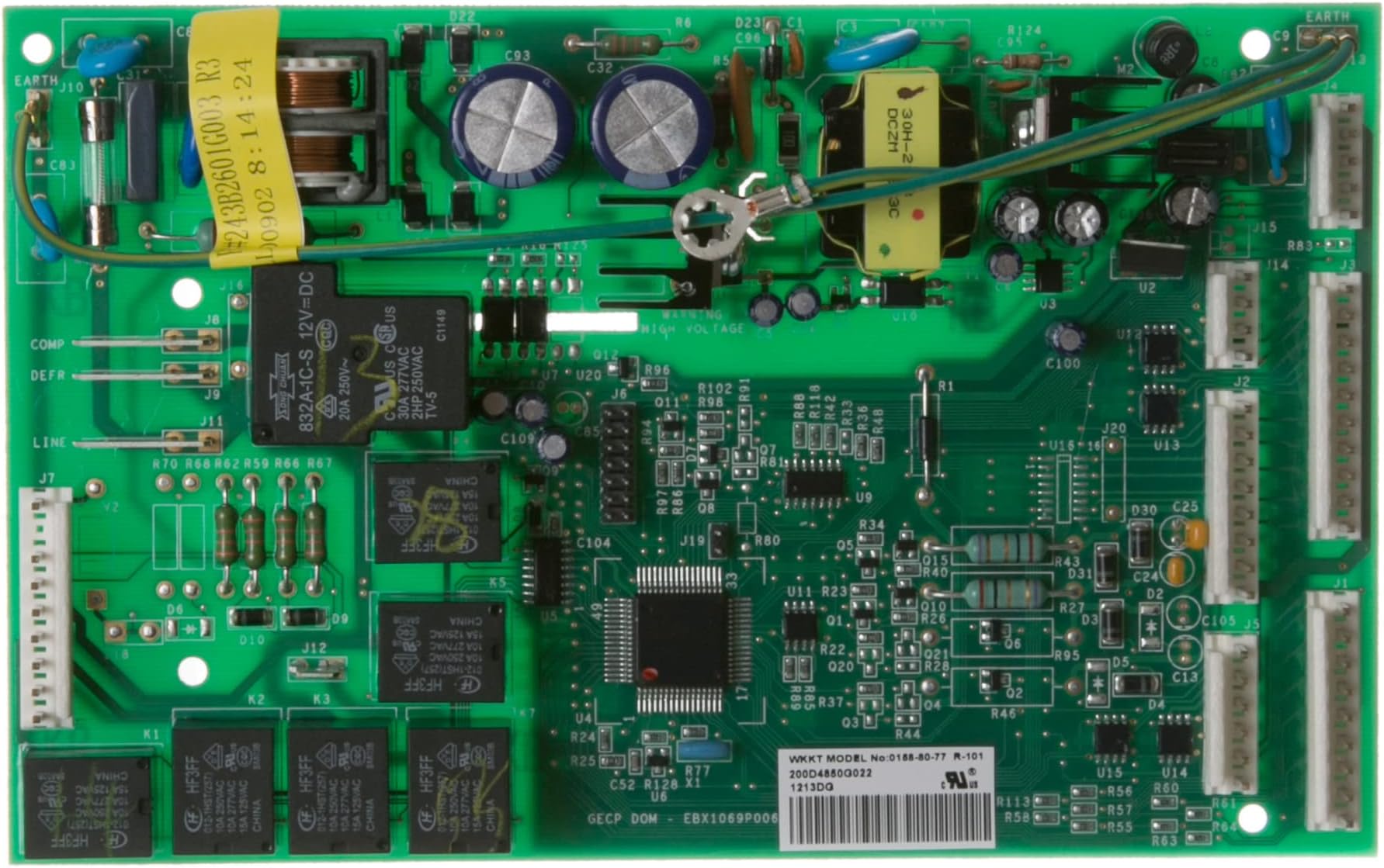 GE Appliances WR55X10942 Refrigerator Electronic Control Board
