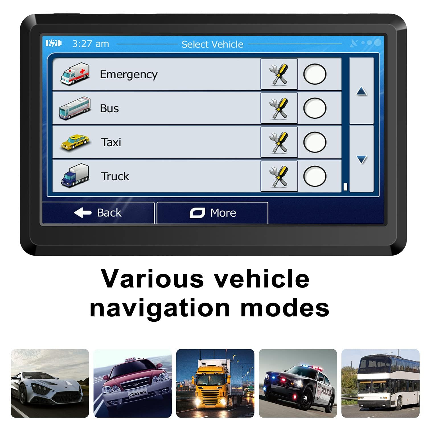Mapa 2025 de navegación GPS para coche, navegación GPS para camión, caravana y coche, alertas de conductor, instrucciones paso a paso, mapa de actualización gratuita