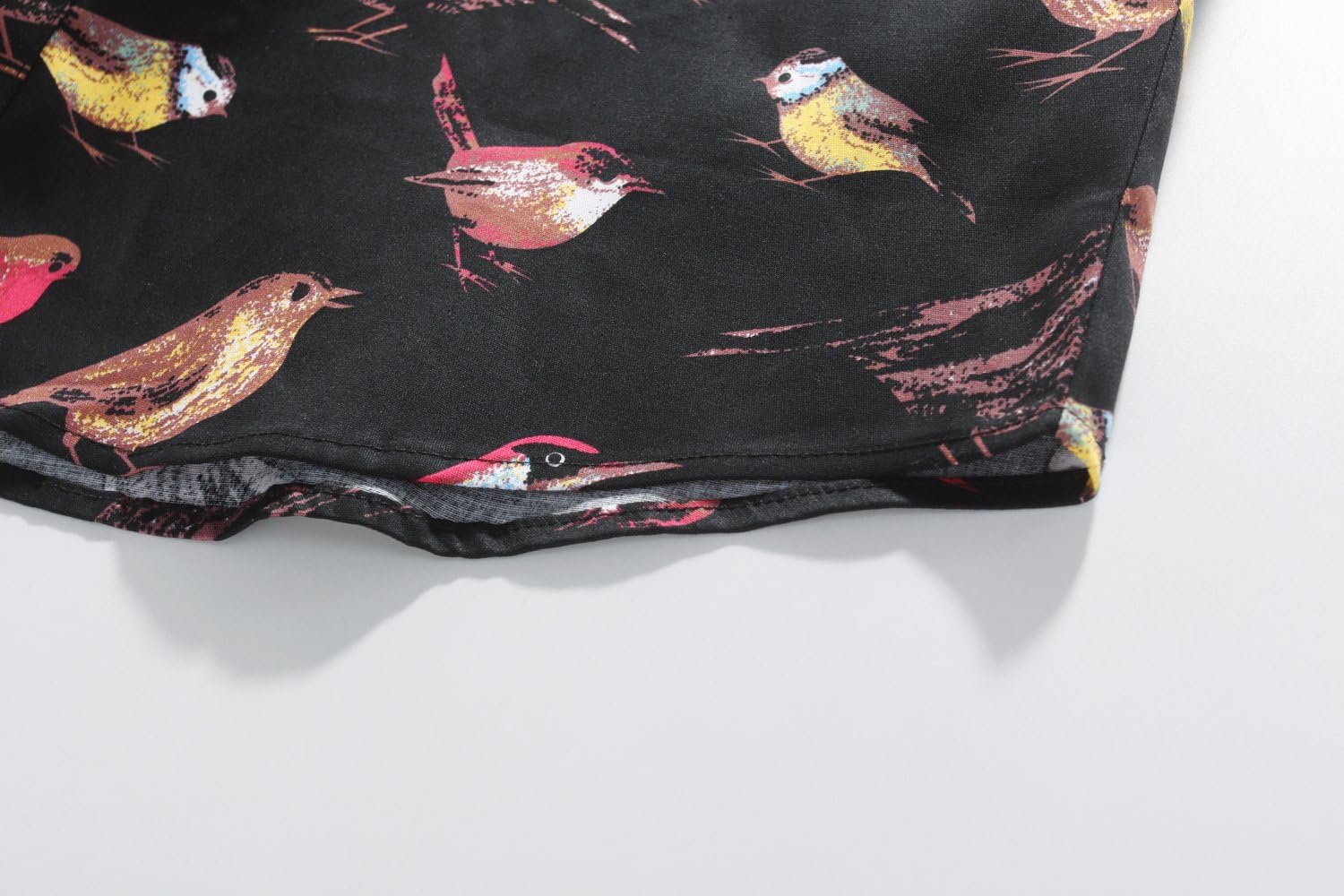 SSLR Mens Tropical Shirts Relaxed Fit Short Sleeve Hawaiian Shirts for Men (3X-Large, Black) - Image 7