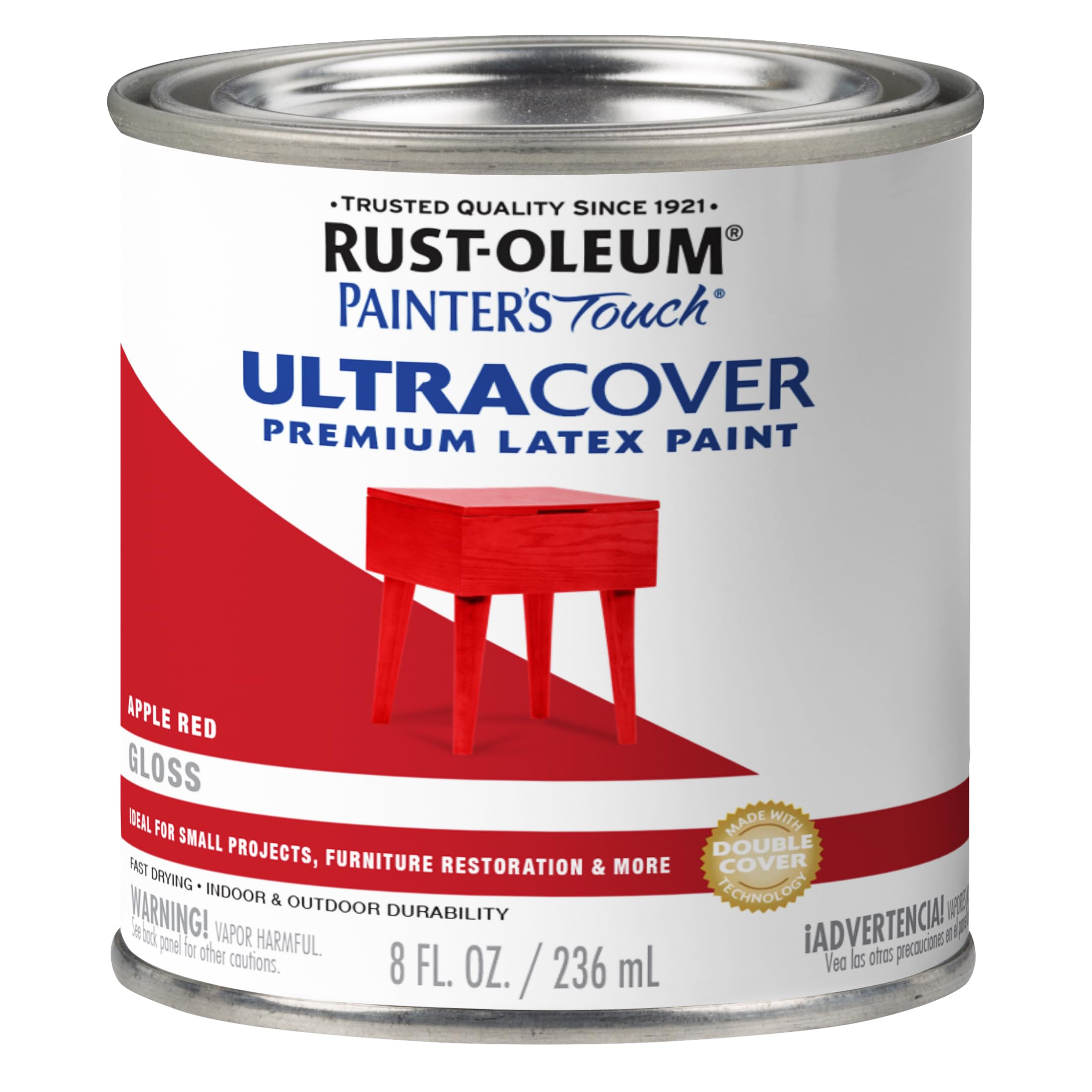 Rust-Oleum Brush On Paint 1966730 Painters Touch Latex, Half