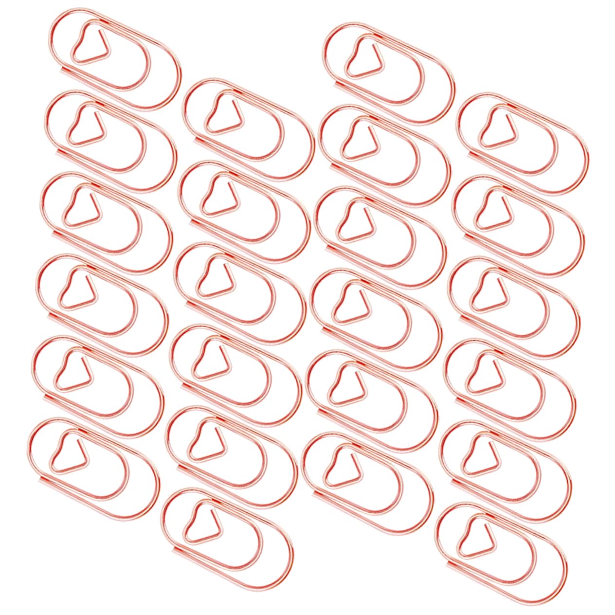 Housoutil 5 Set Graffette Metallo Clip Decorative Per Ufficio Scuola E Speciali Design E Compatto Per Documenti E Biglietti Auguri 200 Pezzi * 5
