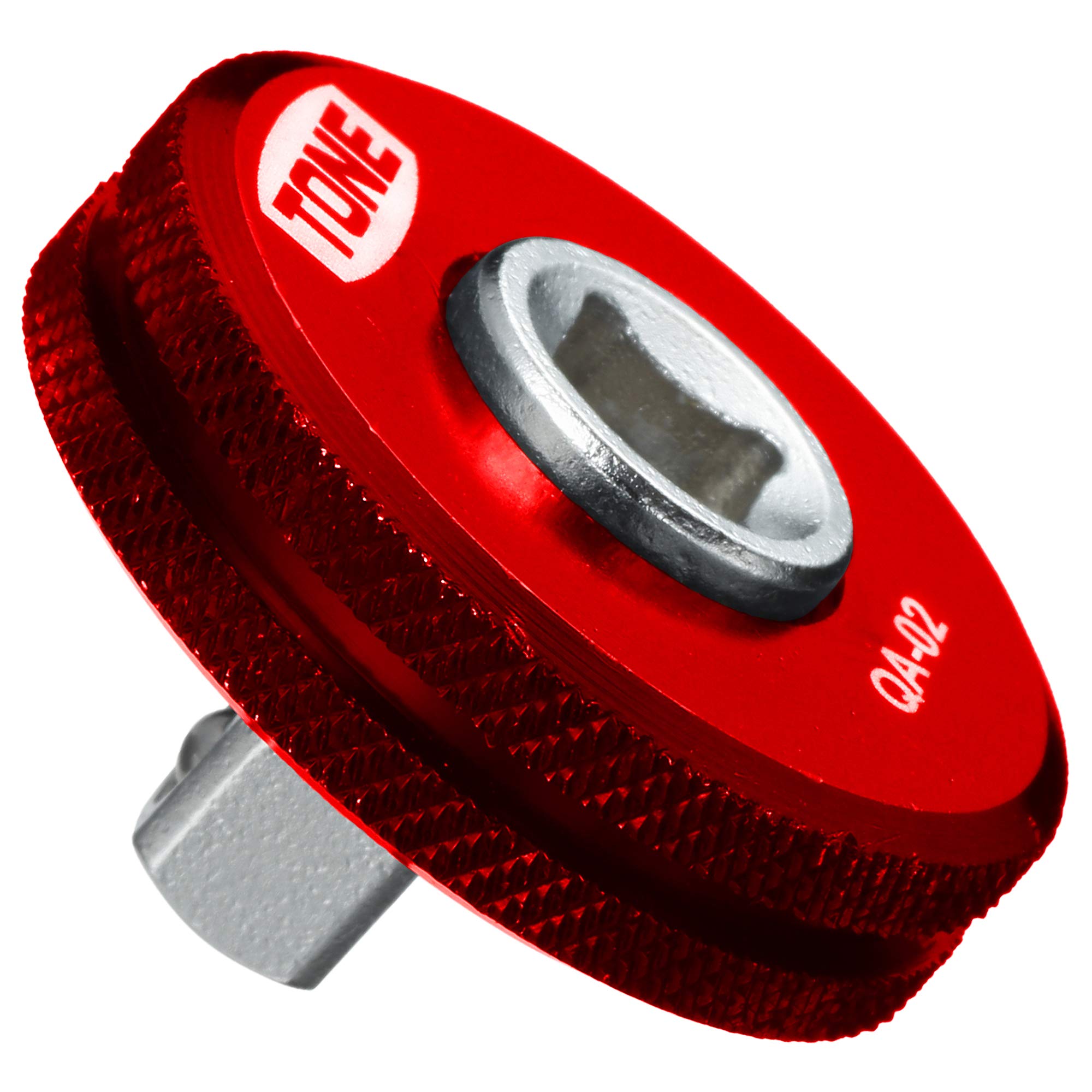 Tone L-QA-02R Quick Adapter, for Ratchets, Drive Socket: 1/4” (6.35 mm), Red : DIY, Tools & Garden