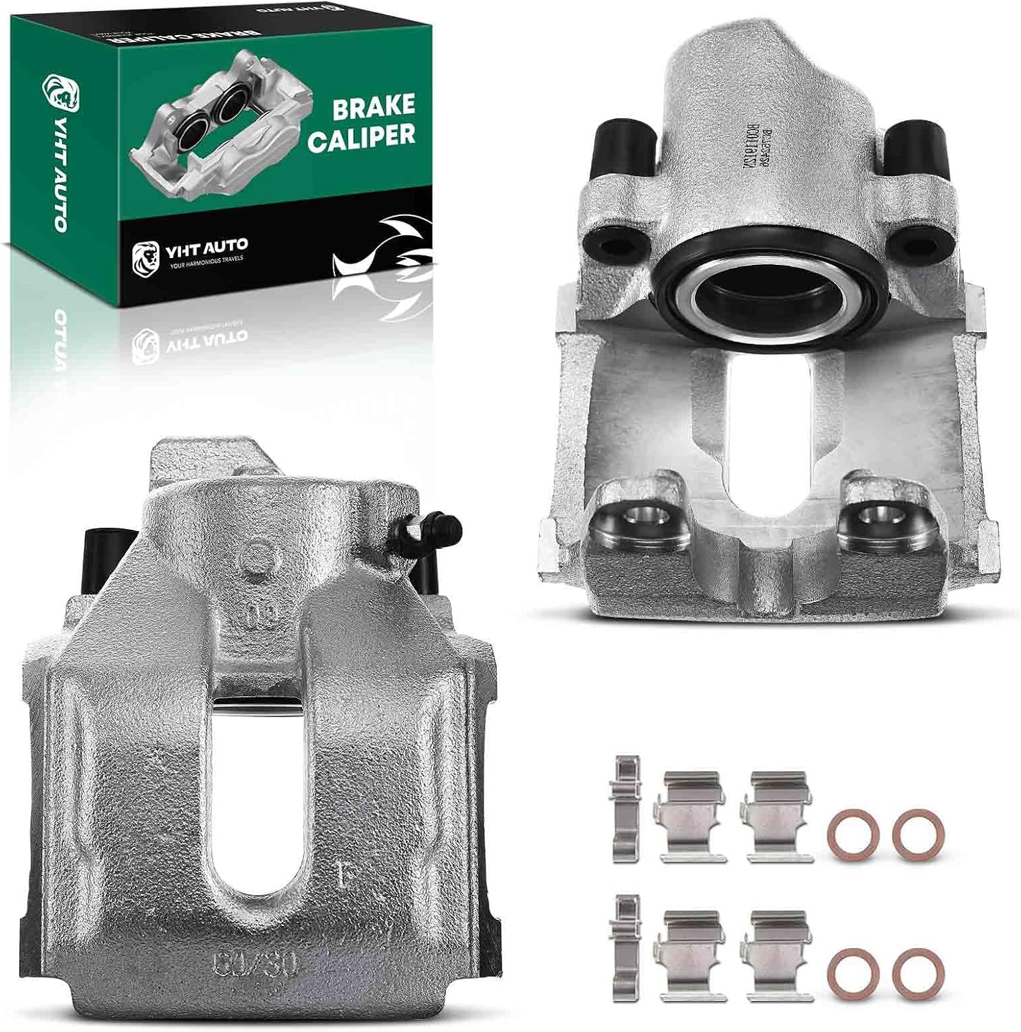 YHTAUTO Front Brake Caliper Assembly Set (left & right) for BMW E38/E39/E53