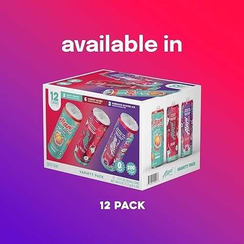 Miniatura 67 de Alani Nu WATERMELON WAVE, bebidas energéticas bajas en calorías, sin azúcar, 200 mg de cafeína, biotina, vitaminas B, cero azúcar, 10 calorías