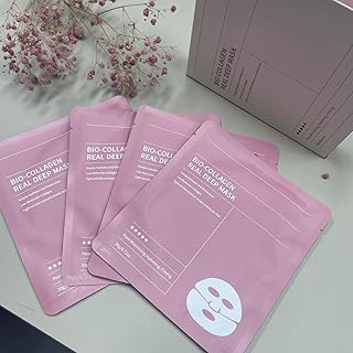 BelleVita Máscara facial de colágeno: hidrata...