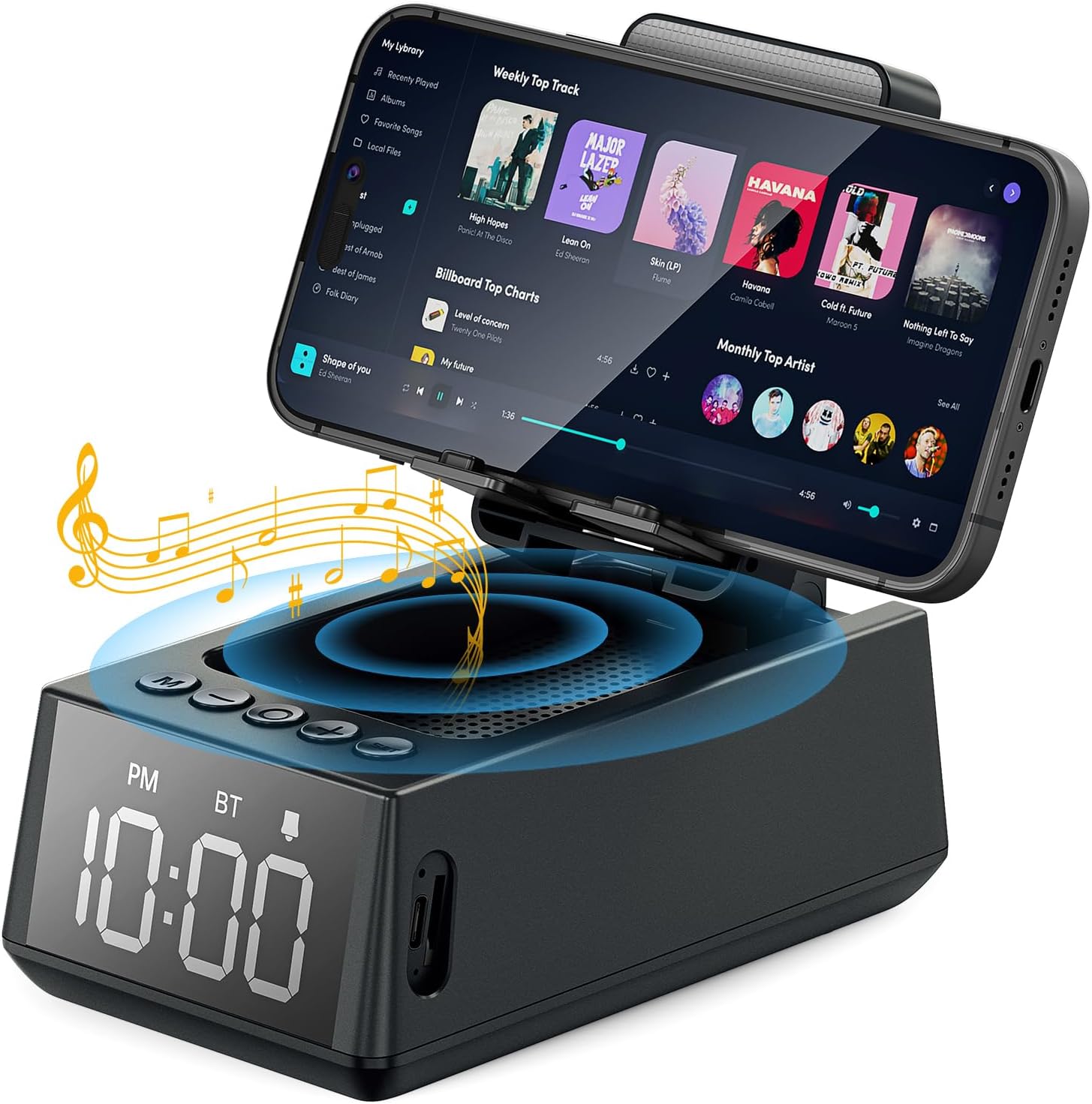 Amazon.com: iHome iA5 App-Enhanced 30-Pin iPod/iPhone Alarm Clock ...