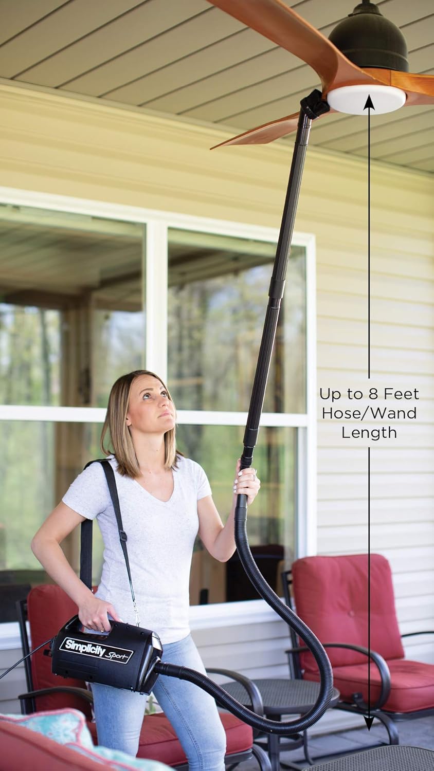 Buy Simplicity Vacuums Handheld Canister Vacuum with Carry Strap for Hard Floors and Rugs, Car