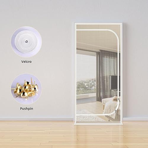 Miniatura 8 de Puerta mosquitera mejorada para mascotas, se adapta a puertas de 30 x 80 pulgadas, puerta de malla gruesa resistente a gatos para sala de estar