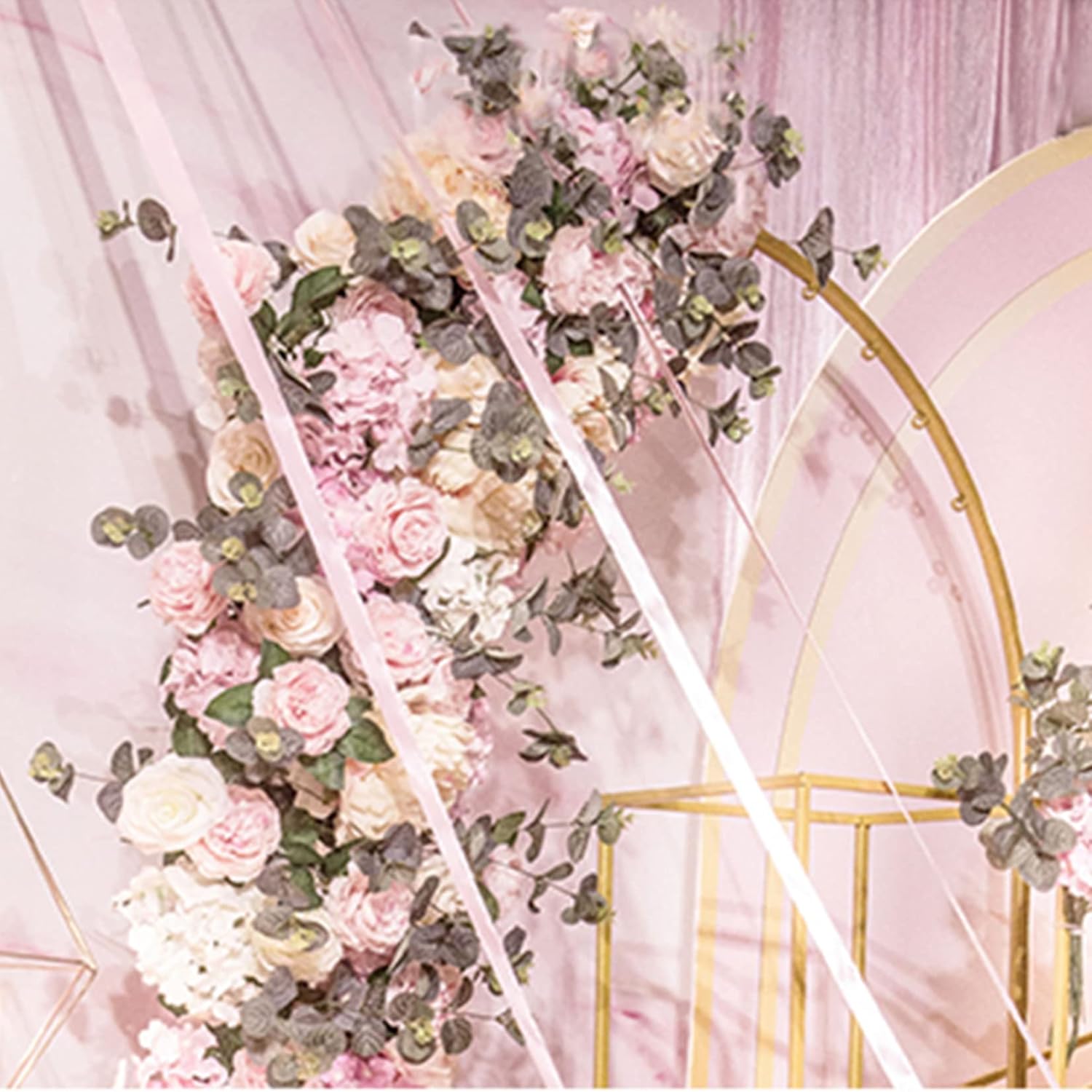 FagusHome 30 Pcs Silk Peony Artificial Flower Only Heads No Stems Fake Peony Flowers Heads Artificial Peony Flower Heads No Stems for Wedding Home Decor (Light Pink)