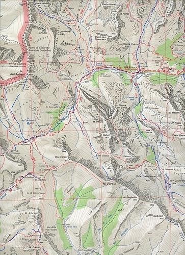 Carta N. 111 Valle Maira, Acceglio, Brec De Chambeyron 1:25000. Carta Dei Sentieri E Dei Rifugi. Serie Monti - 2