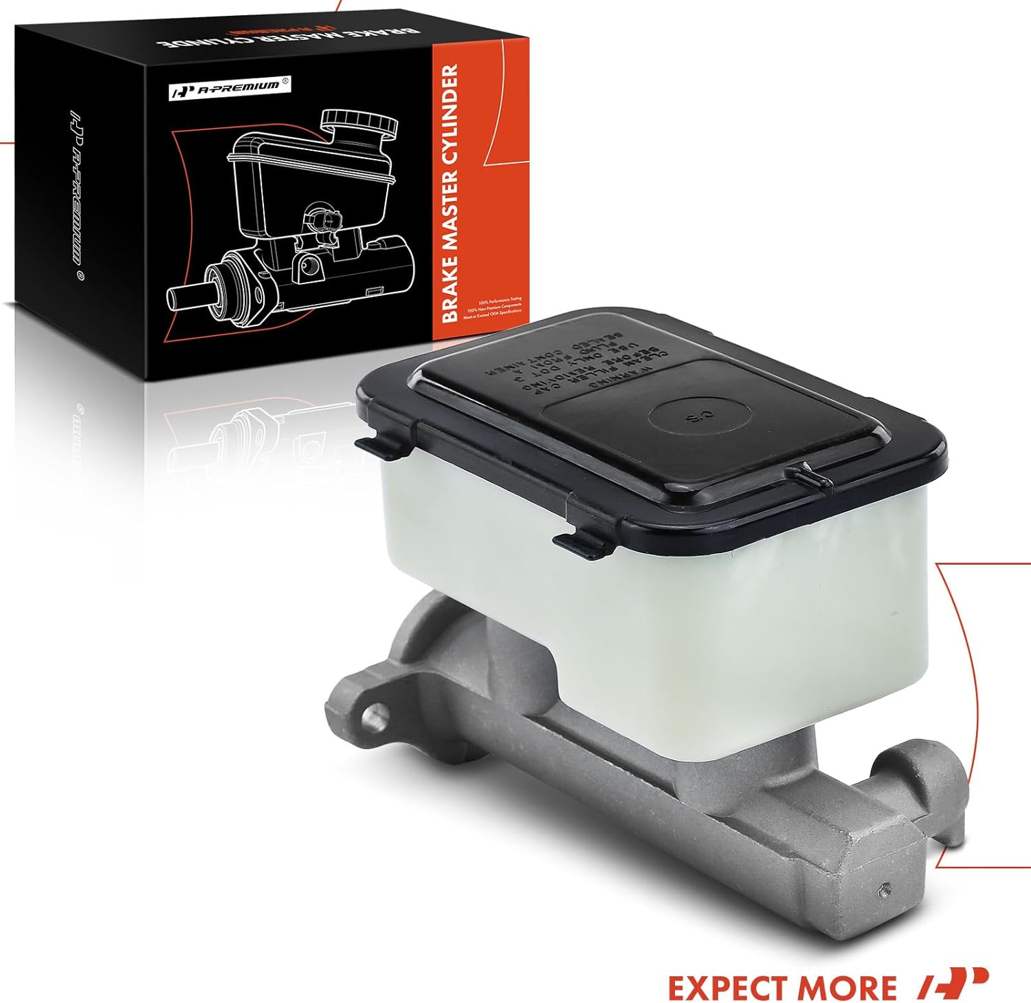 A-Premium Brake Master Cylinder with Reservoir and Cap Compatible with Dodge Vehicles - Ram 2500/Ram 3500 1994 1995 1996 1997