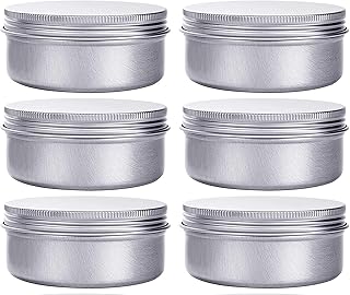 6 Pack Aluminum Tin Cans