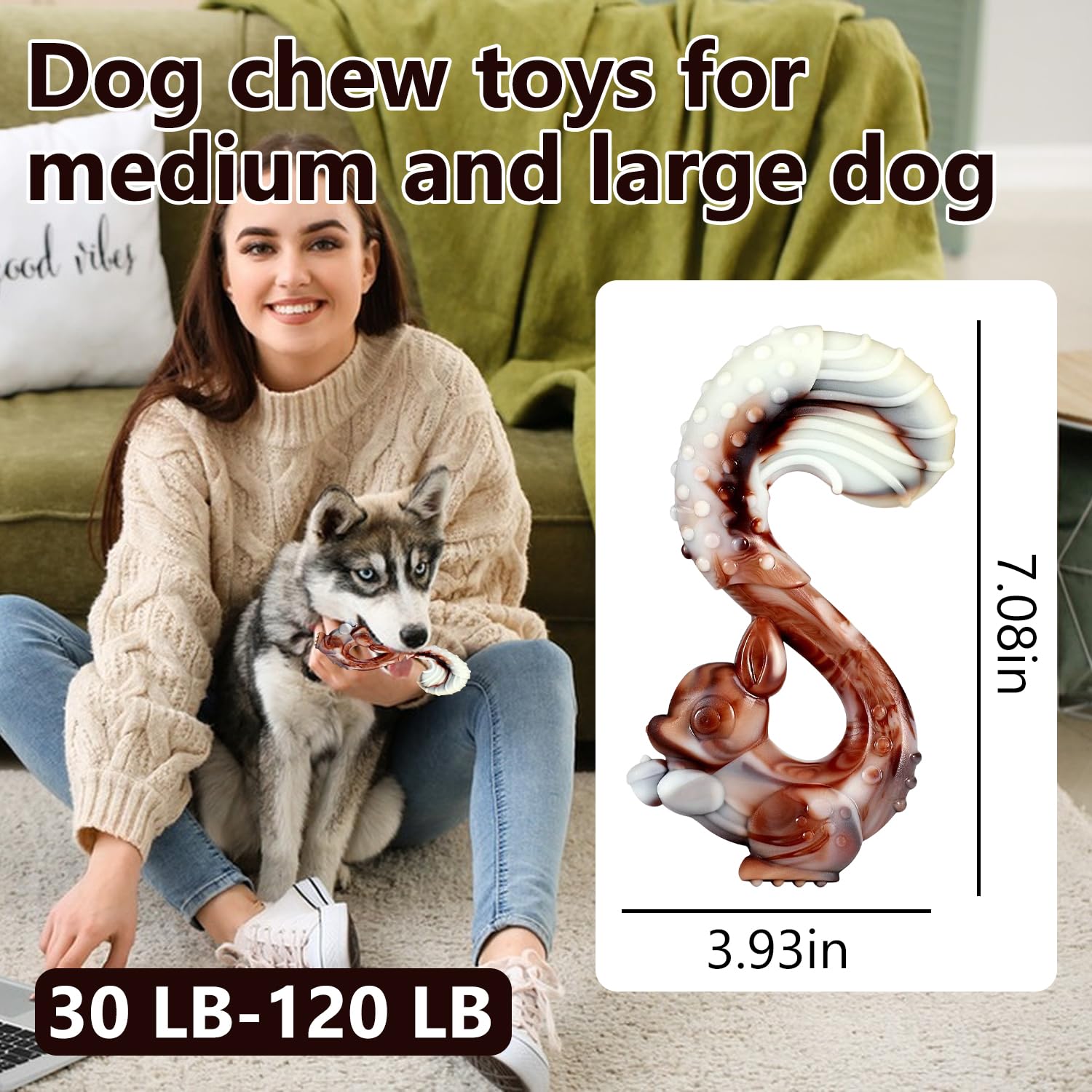 L0famy Tough Dog Chew Toys - Image 2