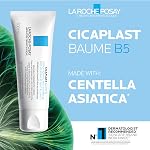 La Roche Posay Cicaplast Baume B5, Multi-Purpose Soothing Balm for Dry Skin, Absorbs Quickly, Non-Sticky, Glassy Skin Finish, for Face or Body, Suitable for the Whole Family, Fragrance Free