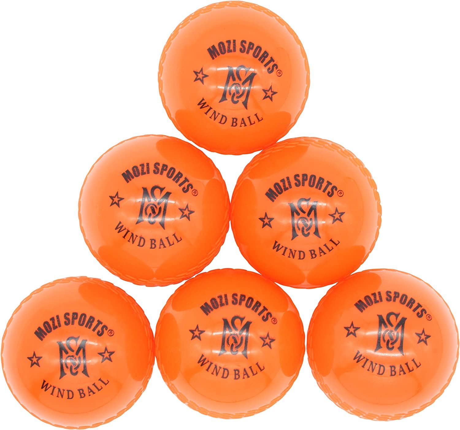 Balles de cricket à vent – Balle d'entraînement souple pour intérieur et extérieur pour entraînement d'entraînement
