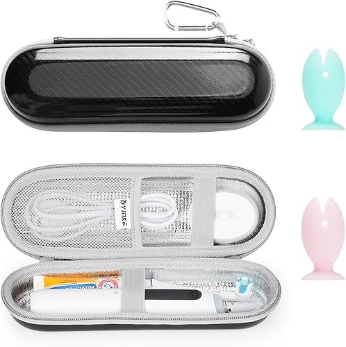 Yinke Estuche de viaje para cepillo de dientes con 2 tapas de cubierta de cabezal de cepillo de dientes para Oral-BOral-B ProPhilips Sonicare disponible en Yaxa Peru
