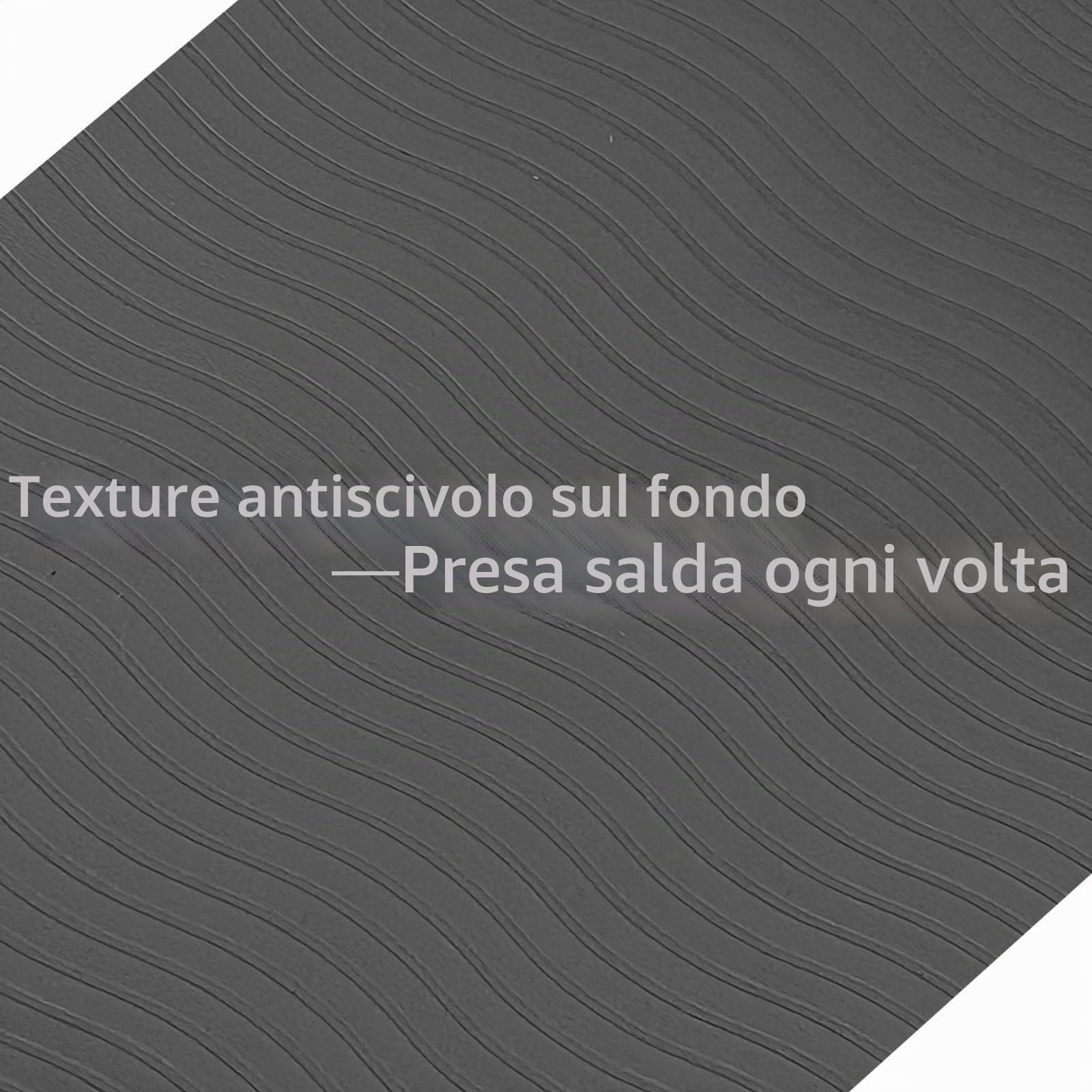 comfort anti fatigue Mat ideale per cucine e piedi scrivania, Black, 20x30x1-Inch