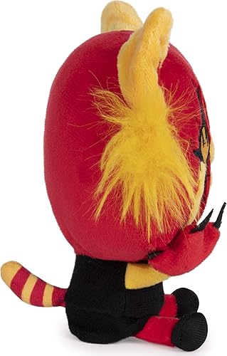 Miniatura 4 de GUND Sanrio Aggretsuko Red Rage Peluche Panda Rojo Netflix Original, 7 pulgadas