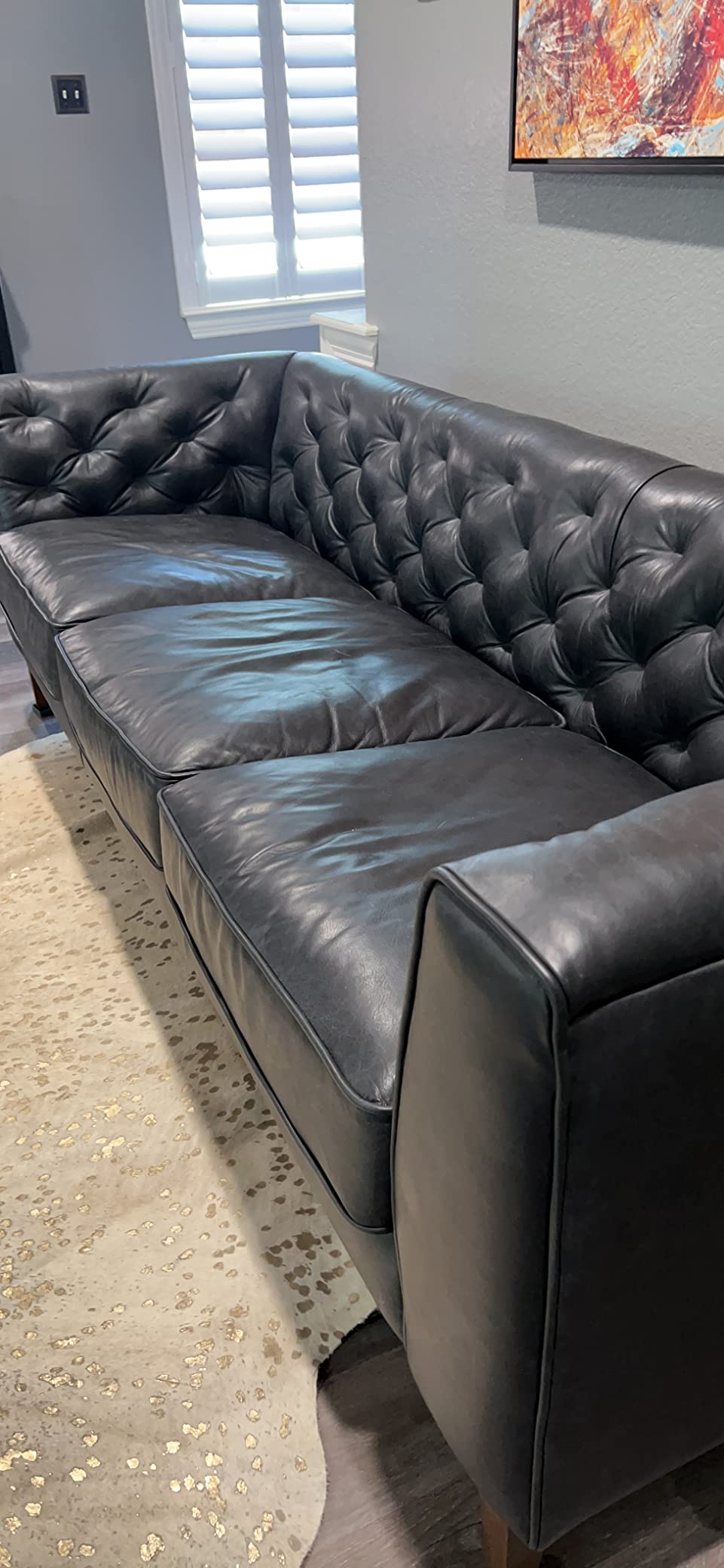 96 Stunning poly and bark essex leather sofa For Every Budget