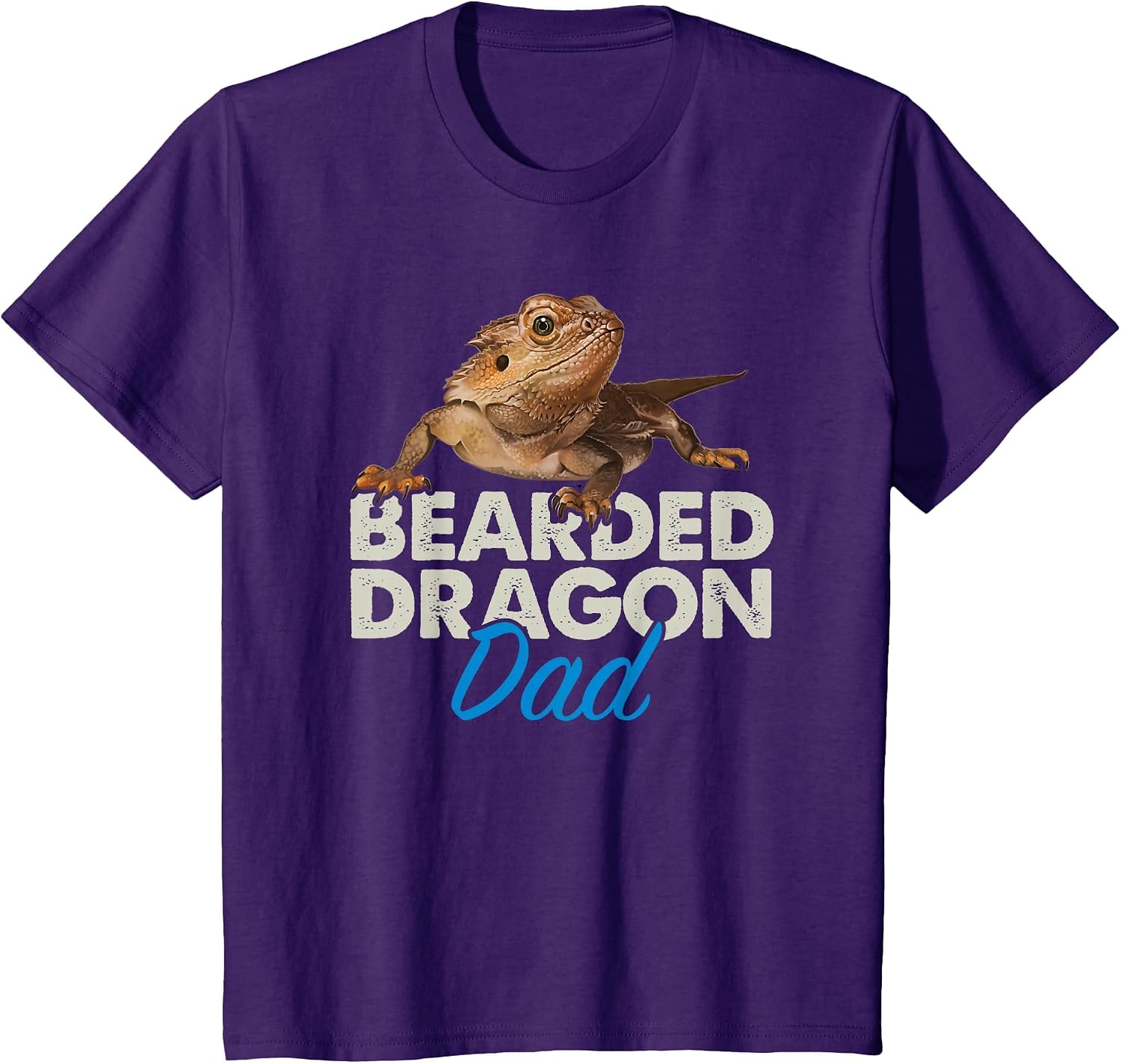 Bearded Dragon Dad Pet Reptile Lizard Owner T-Shirt T-Shirt image 5