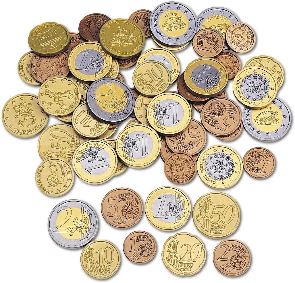 Learning Resources Euro Coins Set (Set of 100)