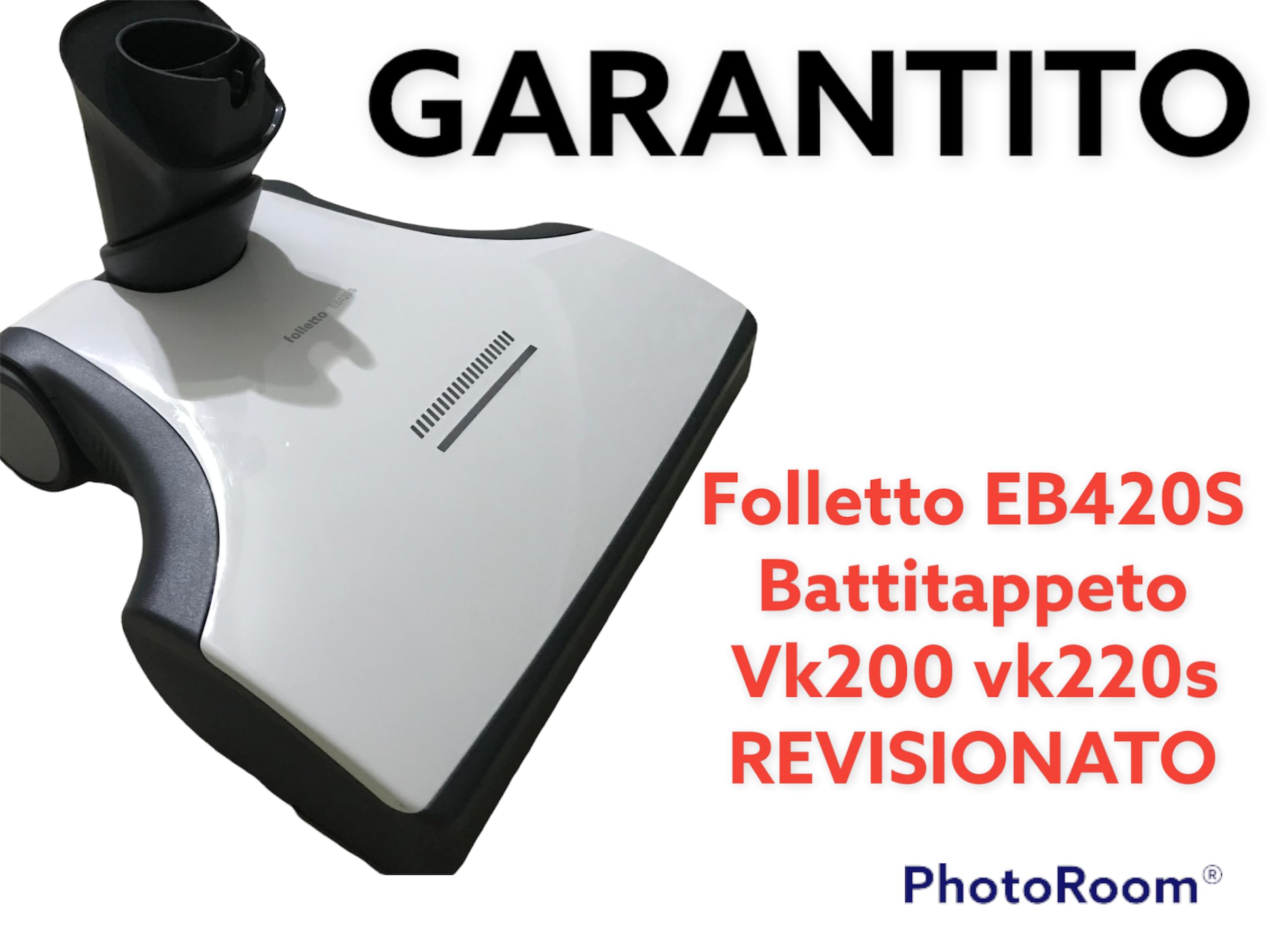 Folletto EB420S Refurbished White Compatible VK130 VK131 - Dettaglio