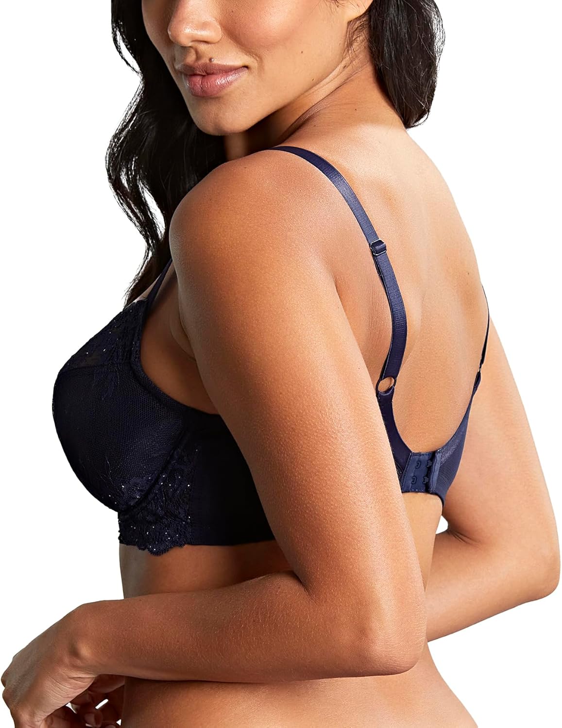 Panache Ana Side Support Plunge Bra 28G, Midnight Sequin - Image 4