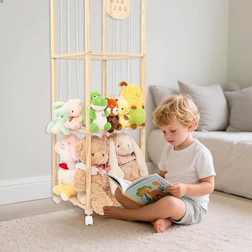 Miniatura 4 de Almacenamiento y organizador de animales de peluche