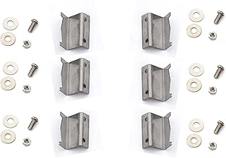 Replacement Griller 3030, Griller 4000, Griller 3001, Griller 3008, Griller 5050, Griller 5252 (Set of 6) Heat Shields Brackets