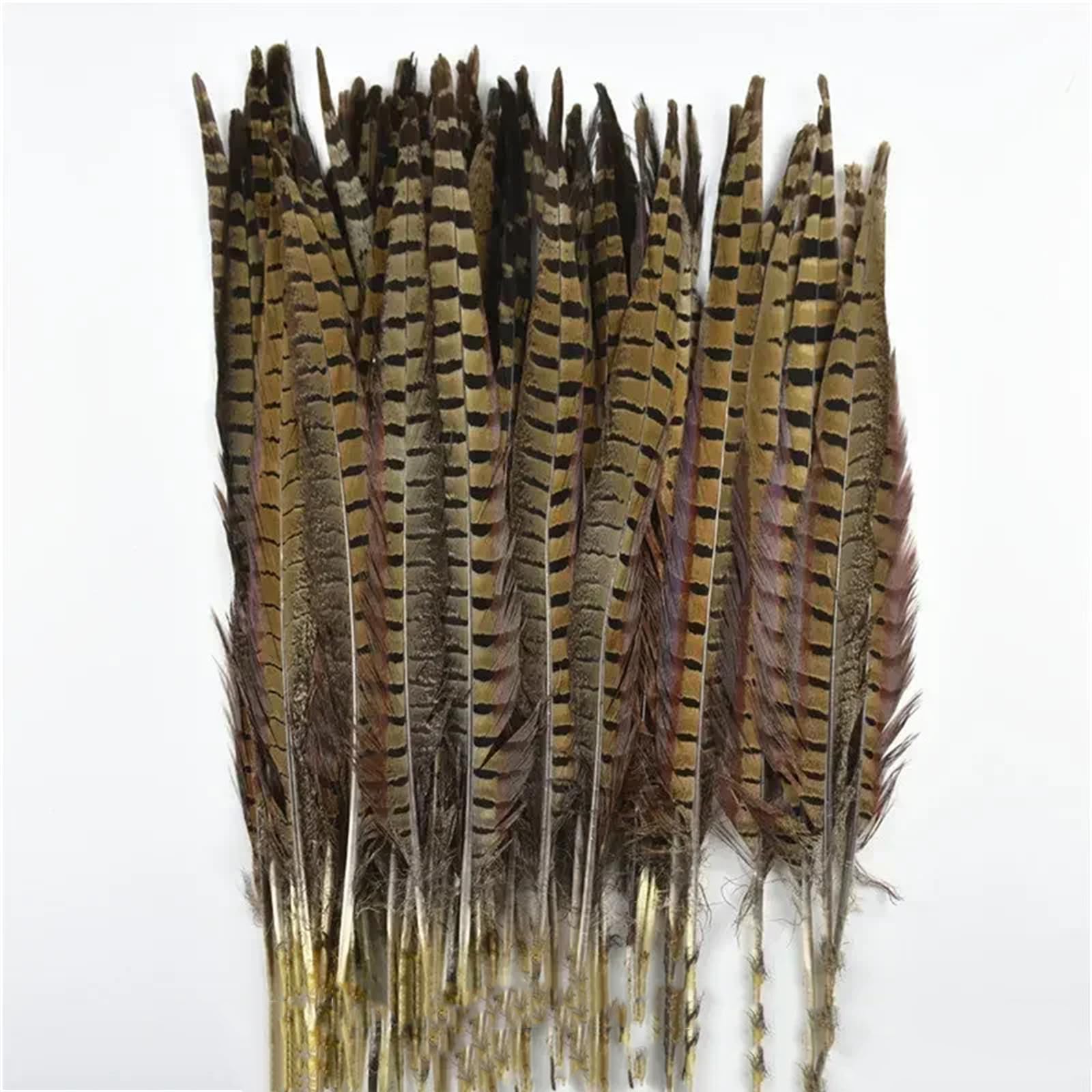 Lot de 50 plumes naturelles à longue queue de 10 à 75 cm pour travaux manuels, extensions de cheveux et décorations à faire soi-même