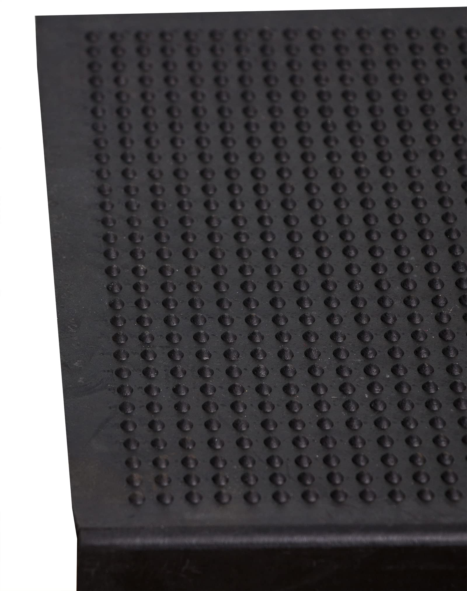 BigDean 5X Gummi Stufenmatte 25x75cm Gummimatte mit Winkelkante | Rutschschutz Treppe Stufen Außen Selbstklebend Gummistufenmatte