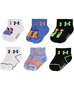 Under Armour boys Multi Pack Quarter Sock
