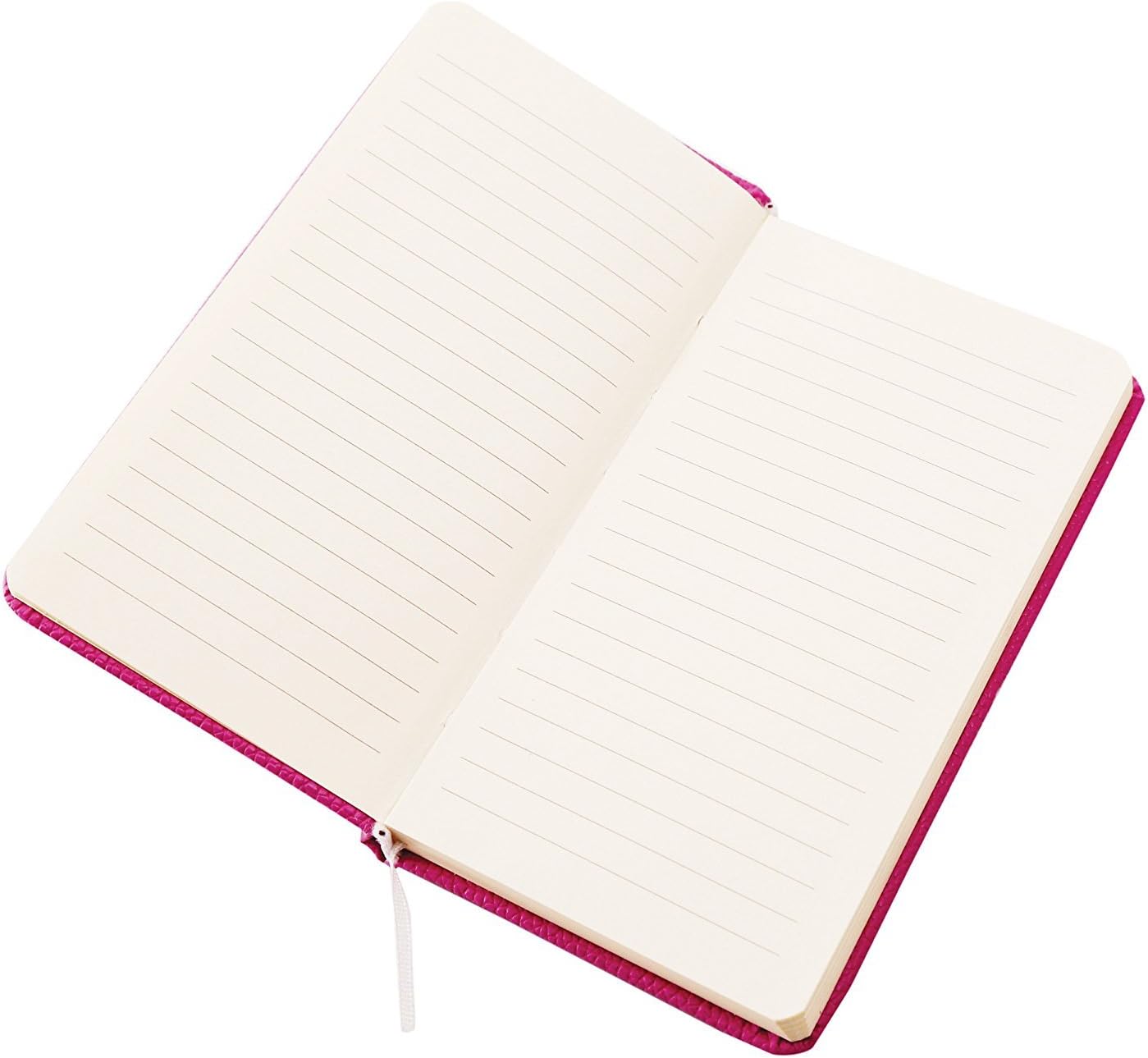 BIOBAY Classic Ruled Travel Notebook | Hardcover Writing Journal and Diary - Premium Lined Paper and Durable Design - 160 Pages - Leather Color