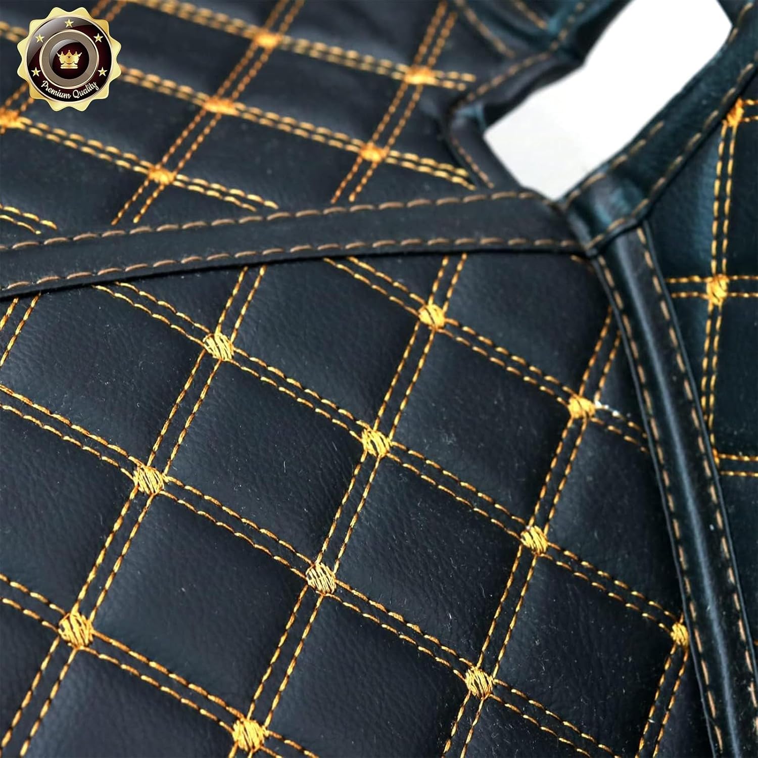 Compatible with Yamaha Xmax 300 2017-2025 Motorcycle Rear Trunk Storage Box Liner with Scooter PU Leather Underseat Saddle Bag Waterproof and Scratch-Resistant Cargo Storage Box Pad Mat