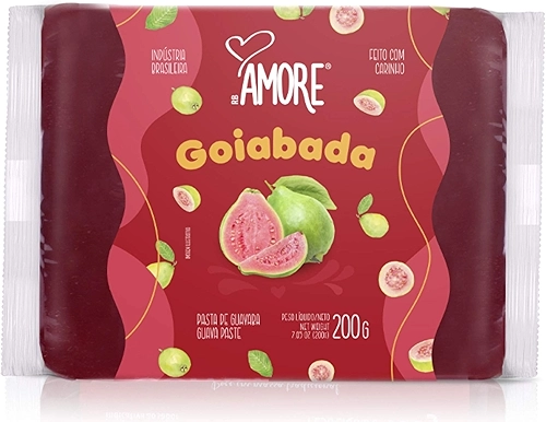 Goiabada Lisa de Corte - RB Amore - Flowpack 200G