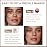 Erinde Natural Freckle Foundation Makeup Kit - Liquid Freckle Pen & Fake Freckles Stamp Air Cushion & Powder Cushion Blush, Long Lasting Waterproof Freckles Tattoo Marker for Natural Sunkissed Makeup