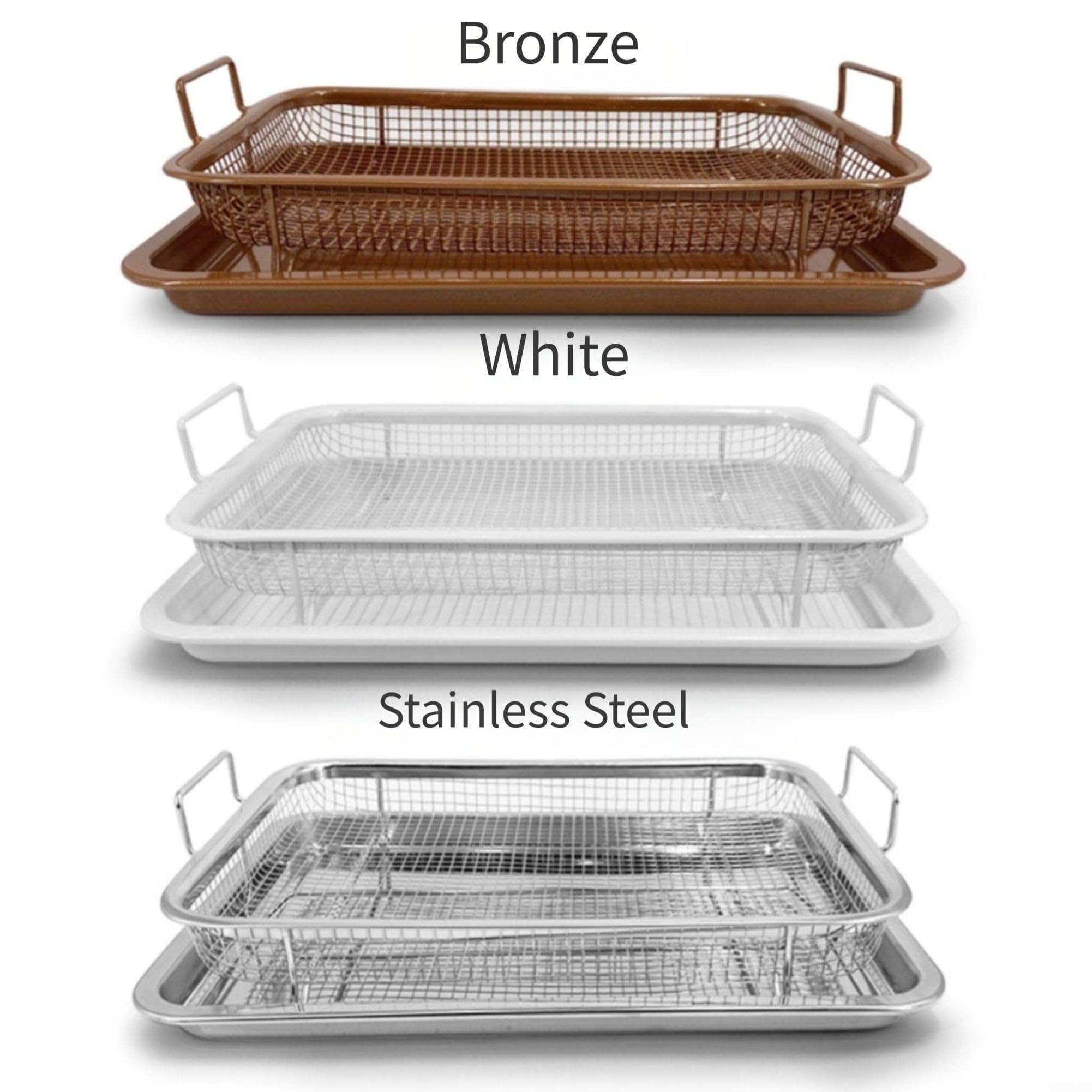 Cesta Barbacoa Grande Espacio Amplio Verduras Carne(Small Pan White)