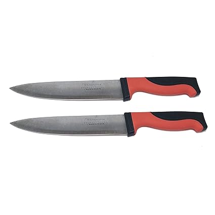 LDG WARE Heavy duty high carbon stainless steel kitchen chef knife ergonomic handle Use for Home Kitchen Restaurant (Tramontina-8