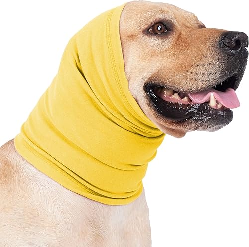 Miniatura 7 de Orejas silenciosas para perros, gorros, sudaderas con capucha y diadema para perros, protección contra el ruido de los oídos para perros, color