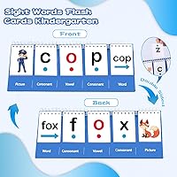 Vista 2 de CVC Word Games - Juegos de fonética, palabras de vista, tarjetas flash para jardín de infantes, preescolar jardín de infantes de primer y segundo