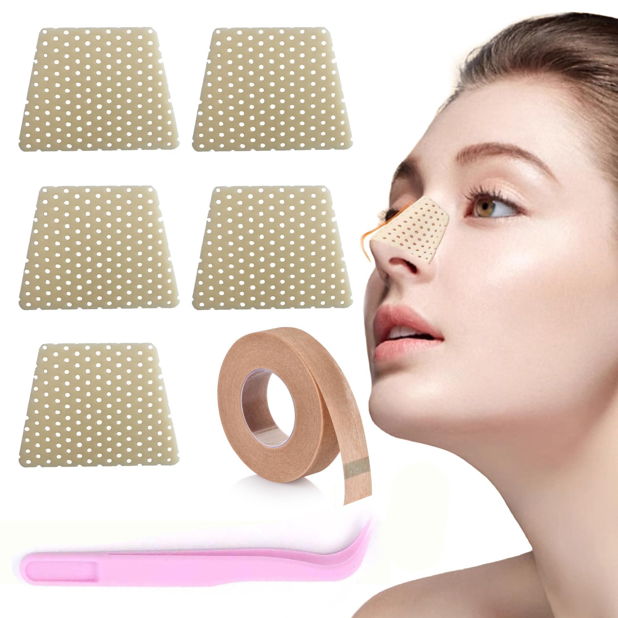 Amazon.com: 7 Pieces Set Thermoplastic Nose Splints Trapezoid