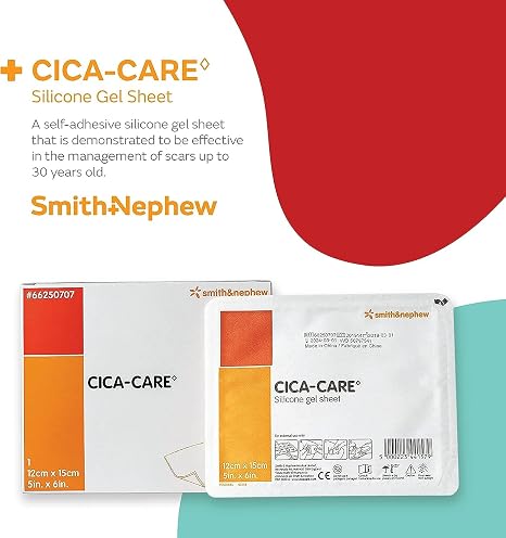Cica Care Silicone Gel Sheet 12 x 15 cm