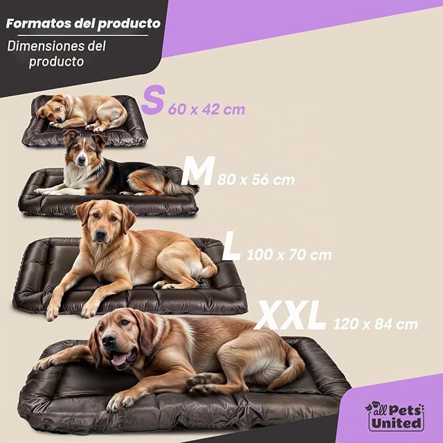 Foto 5 de 7 de all Pets United® Cojín Cama para Perros 60x40 cm - Interior y Exterior