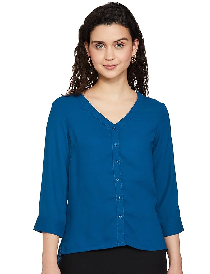 Symbol Women's Cotton Regular Fit Top