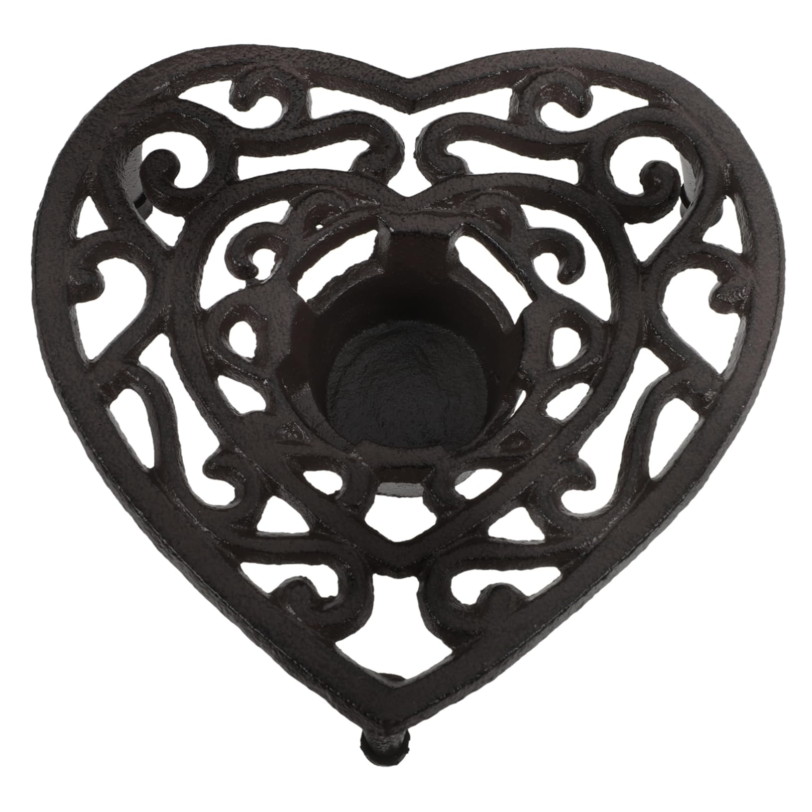 BIUDECO Teapot Tripod Rack Cast Iron Trivets for Hot Dishes Teapot Warmers Cast Iron Metal Trivets Warmer