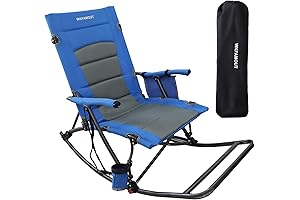 Portable Outdoor Folding Rocking Chair: Ultimate Relaxation for Any Adventure