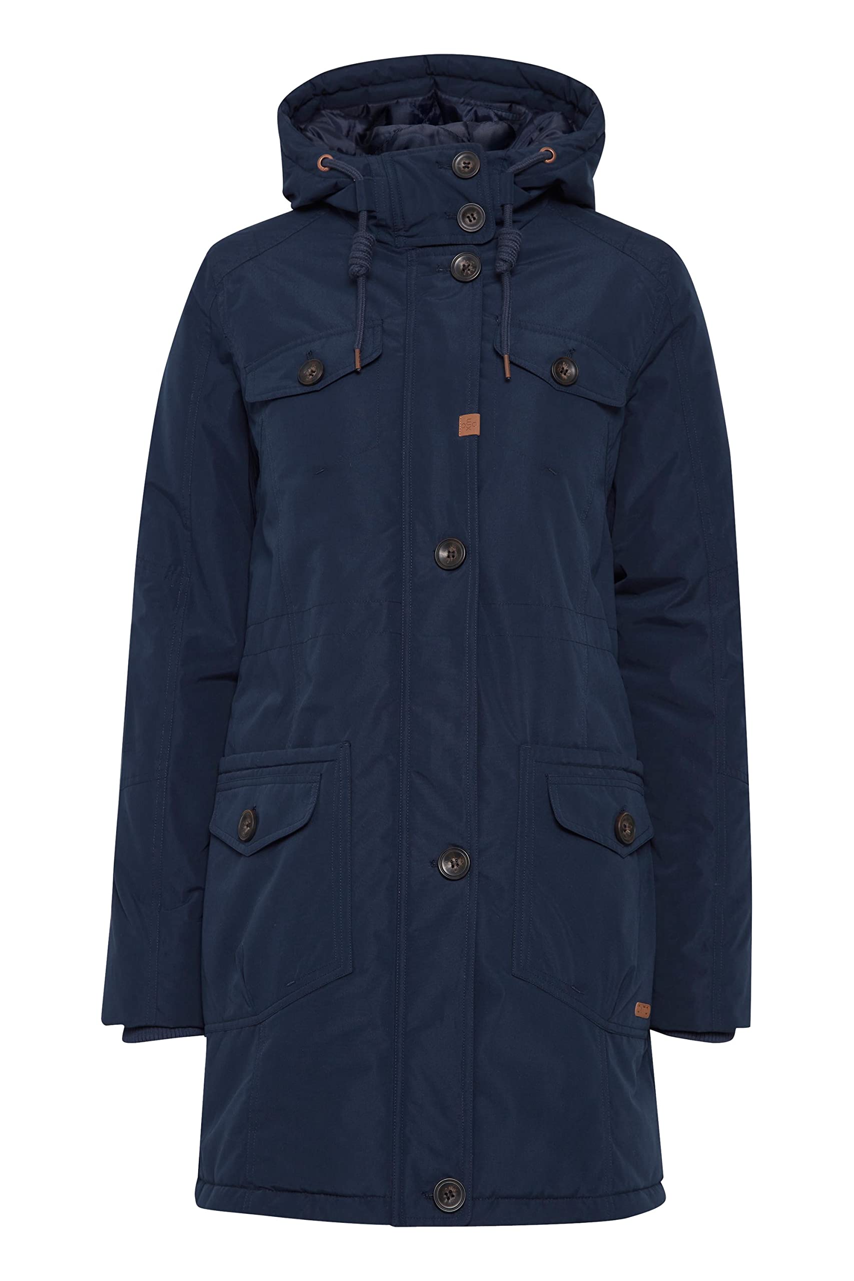OXMO OXTala Damen Winterparka Parka Mantel mit Teddy-Futter