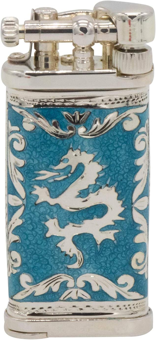 Sillems LEA Old Boy Dragon Azur Pipe Lighter Amazon.ca Health